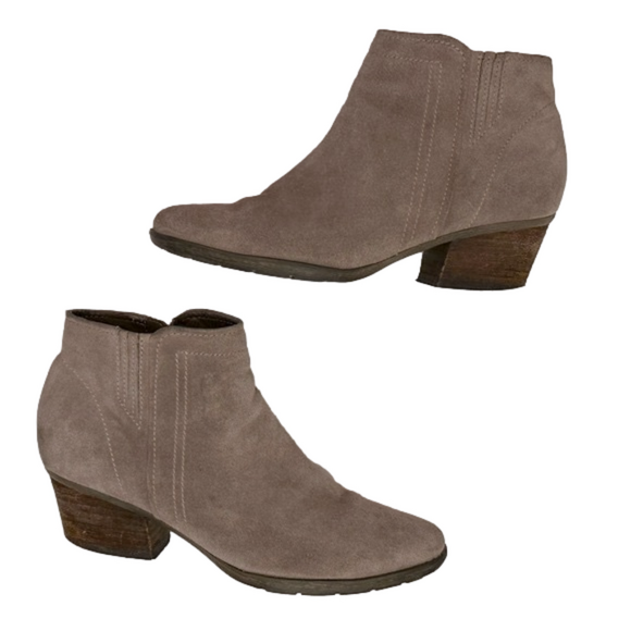 Blondo Taupe Valli Waterproof Bootie Size 7 - Picture 1 of 15